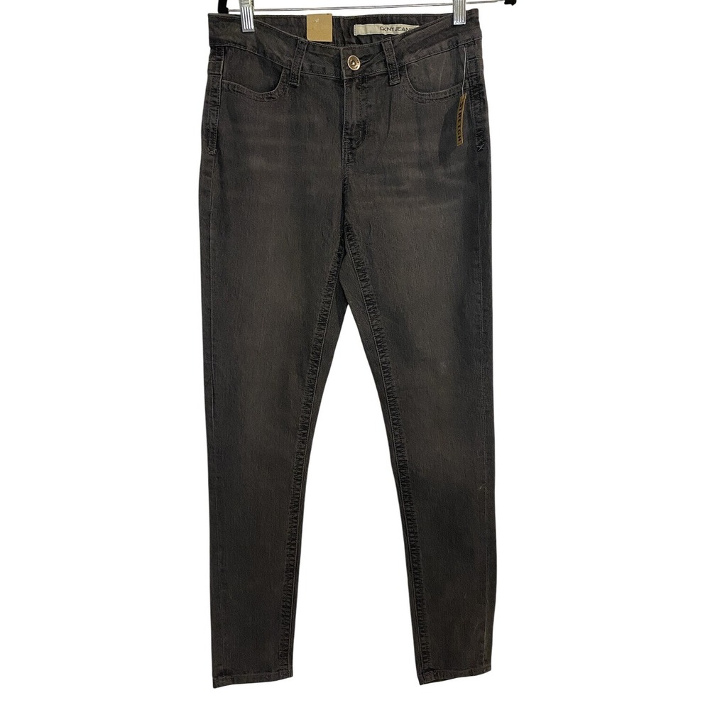 DKNY Jeans Women's Gray Wash Denim Skinny Leg‎ Stretch Pants Size 6R